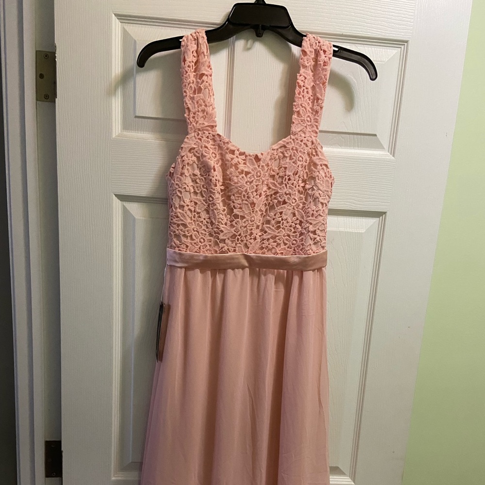 Dusty Pink bridesmaids dress